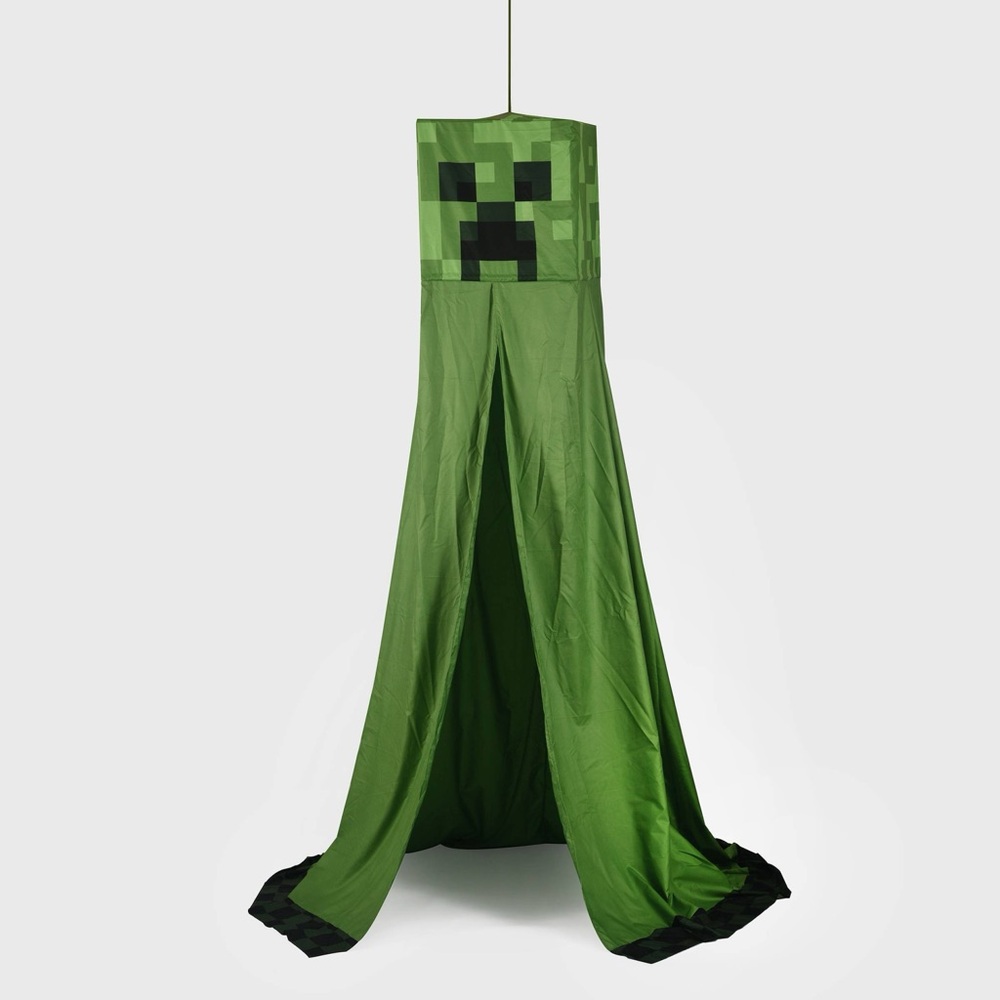 Minecraft Creeper Kids Room Canopy
